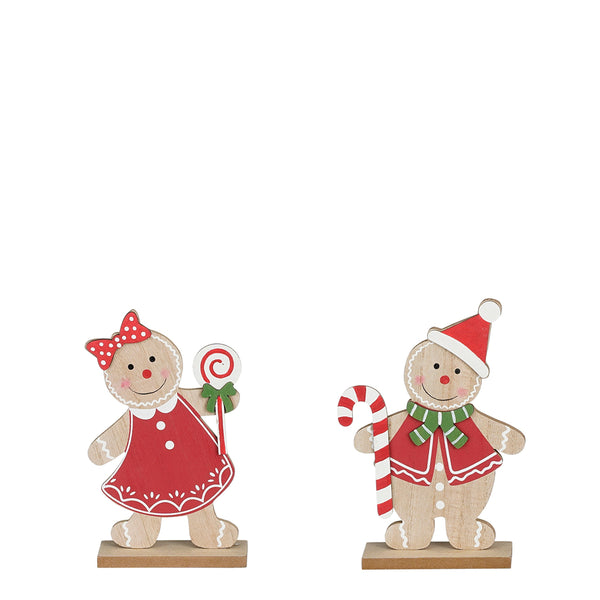 Gingerbread House Decorations 13cm | 2 Assorted Designs