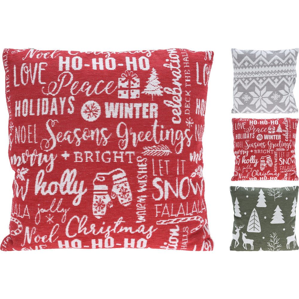 Christmas Filled Cushion Assorted Design | 45cm