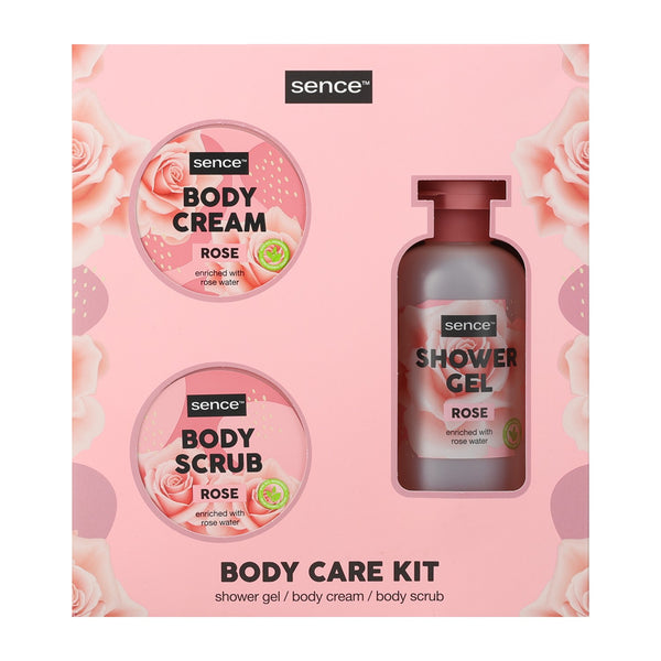 Sence Rose Body Care Gift Set | 3 Piece Set