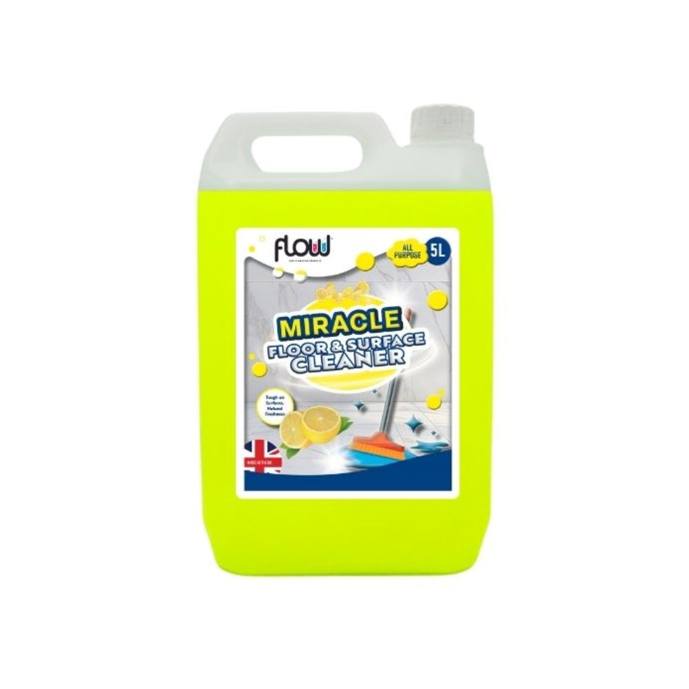 Floor & Surface Cleaner Lemon Multi Purpose Citrus 100:1 Concentrate | 5L