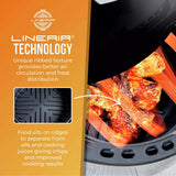 Tower Round Foldable Silicone Air Fryer Trays | 1.2L | Pack of 2