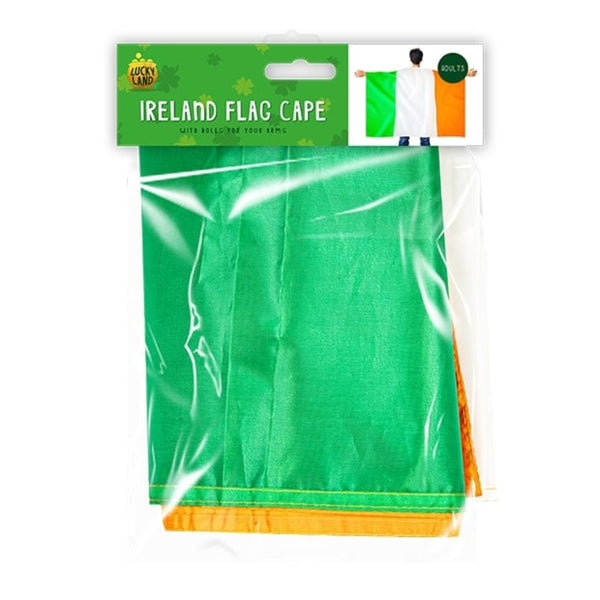 St. Patrick's Day Adults Ireland Flag Cape