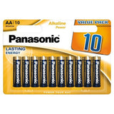 Panasonic Alkaline Power AA Batteries | Pack of 10