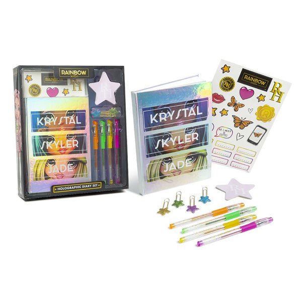 Rainbow High Holographic Diary Set