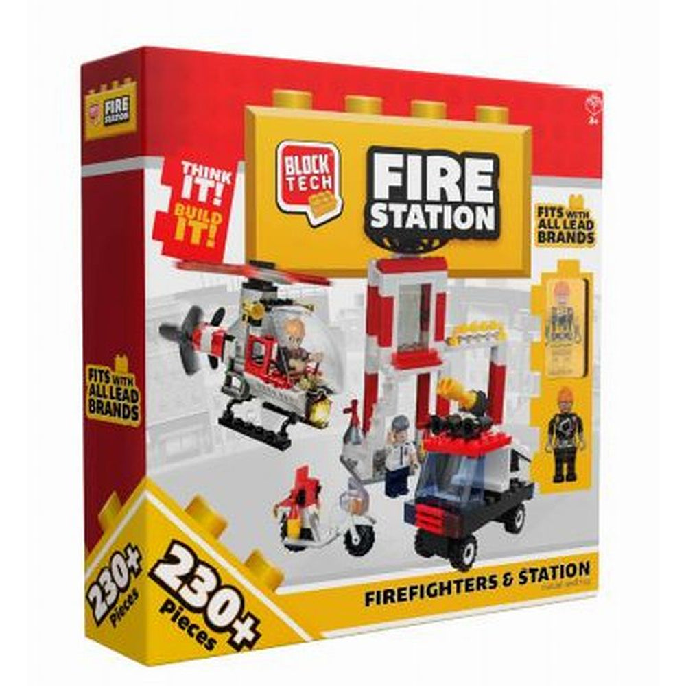 Block Tech Fire Station 230+ Pieces