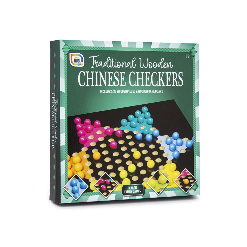 Games Hub Wooden Chinese Checkers