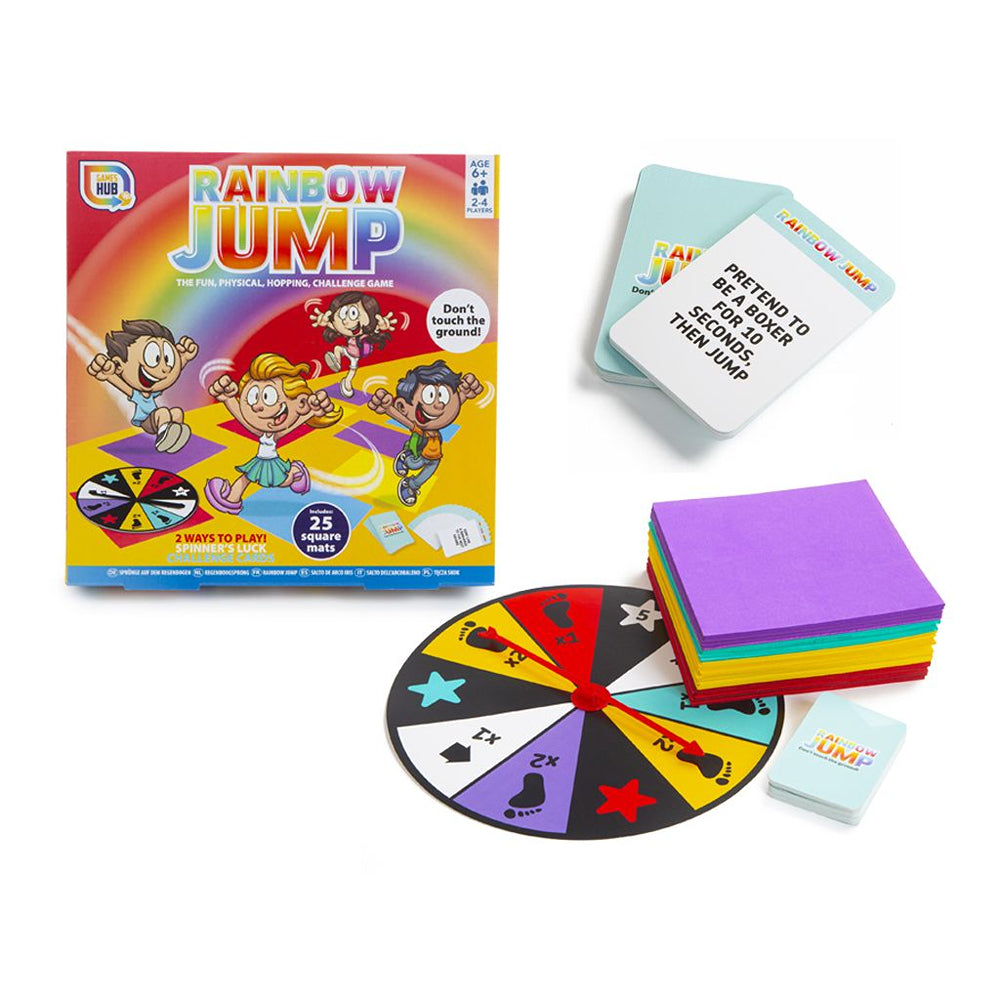 Games Hub Rainbow Jump Game