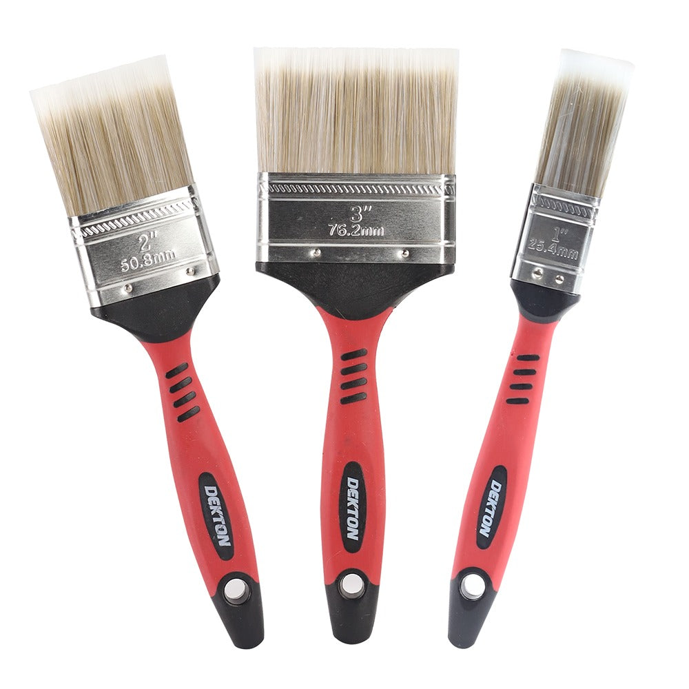 dekton pro paintbrush set  3 piece