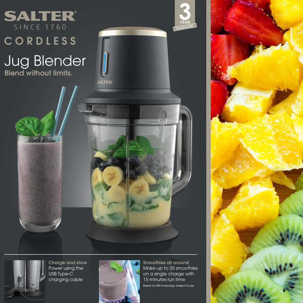 Salter Cordless Jug Blender | 1500W