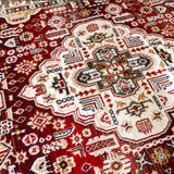 Aziza Medallion Red Rug | Classic Elegance for Modern Homes