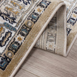 Aziza Medallion Beige Rug | Classic Elegance & Plush Comfort