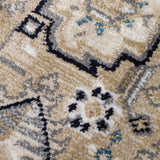 Aziza Medallion Beige Rug | Classic Elegance & Plush Comfort