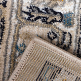 Aziza Medallion Beige Rug | Classic Elegance & Plush Comfort