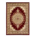 Classique Medallion Red Rug | Traditional Elegance Meets Modern Comfort