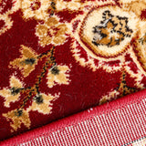 Classique Medallion Red Rug | Traditional Elegance Meets Modern Comfort