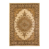 Classique Medallion Ivory Rug | Timeless Floral Design for Elegant Spaces