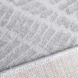 Elements Zahara Grey Rug | Soft & Modern Wave Design