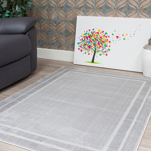 Elements Frontier Grey Rug | Soft, Stylish &  Practical