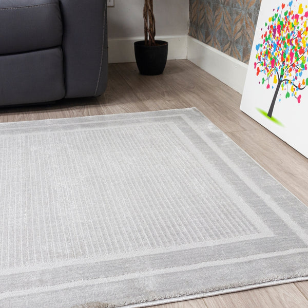 Elements Frontier Grey Rug | Soft, Stylish &  Practical