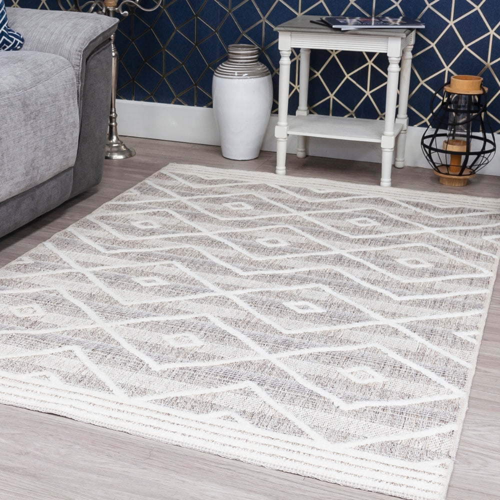 Oslo Iris Rug | Contemporary Geometric Design for Modern Homes