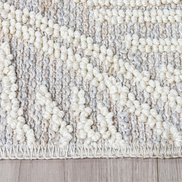 Serenity Leaves Rug | Soft, Textured Rug for Elegant Interiors