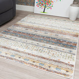 Verdi Eden Rug | Luxurious Multicoloured Design for High-Traffic Areas