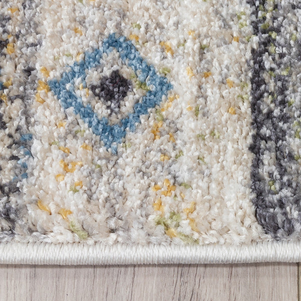 Verdi Eden Rug | Luxurious Multicoloured Design for High-Traffic Areas