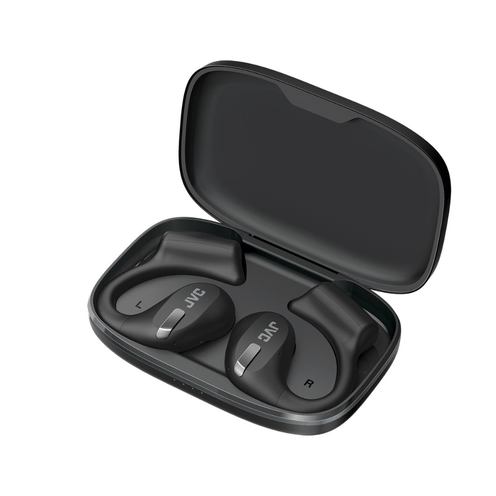 JVC Open-ear wireless Bluetooth earphones | Black