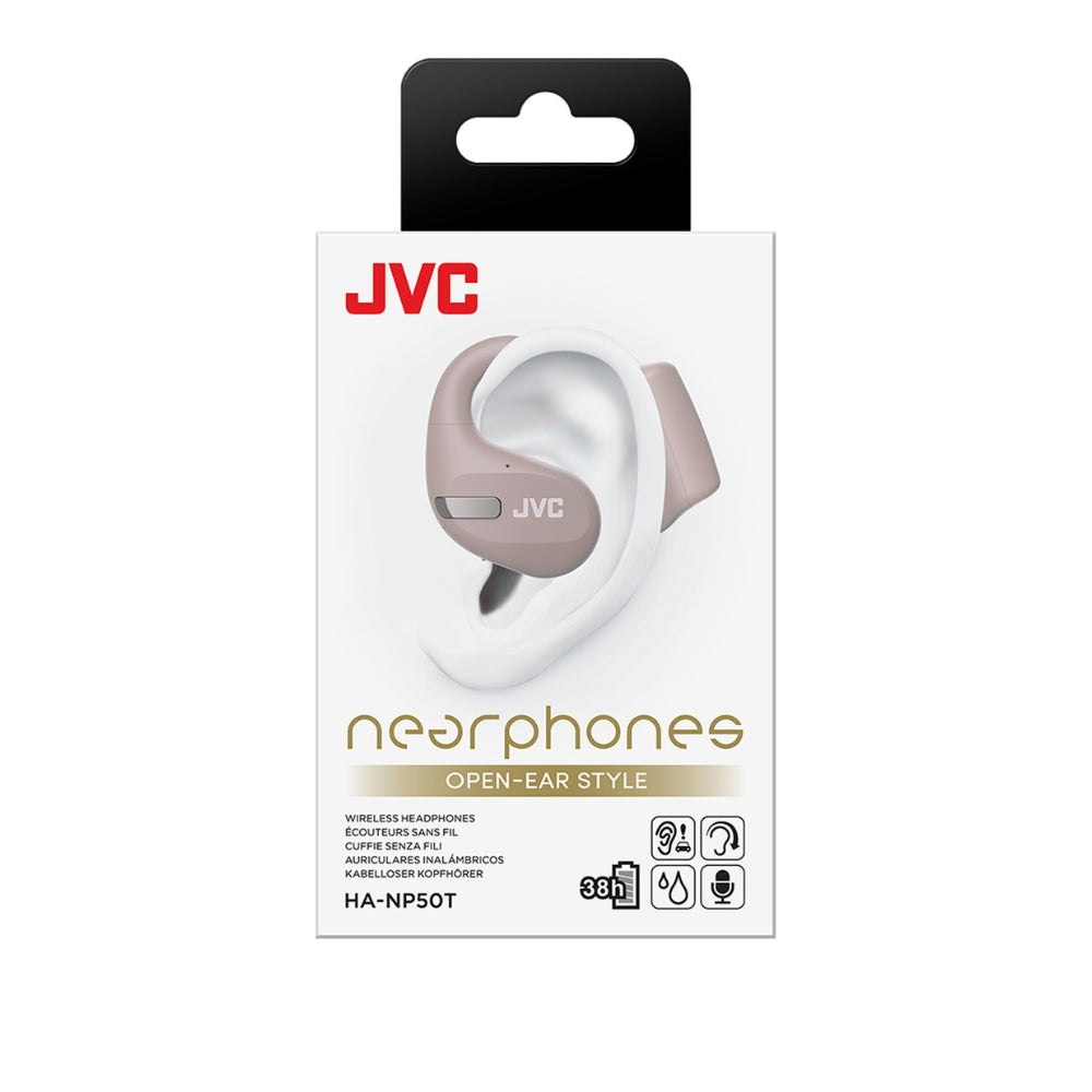 JVC Open-ear wireless Bluetooth earphones | Cream