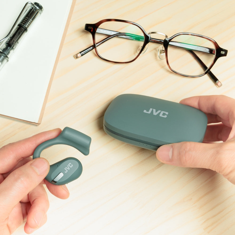 JVC Open-ear Wireless Bluetooth Earphones | Green