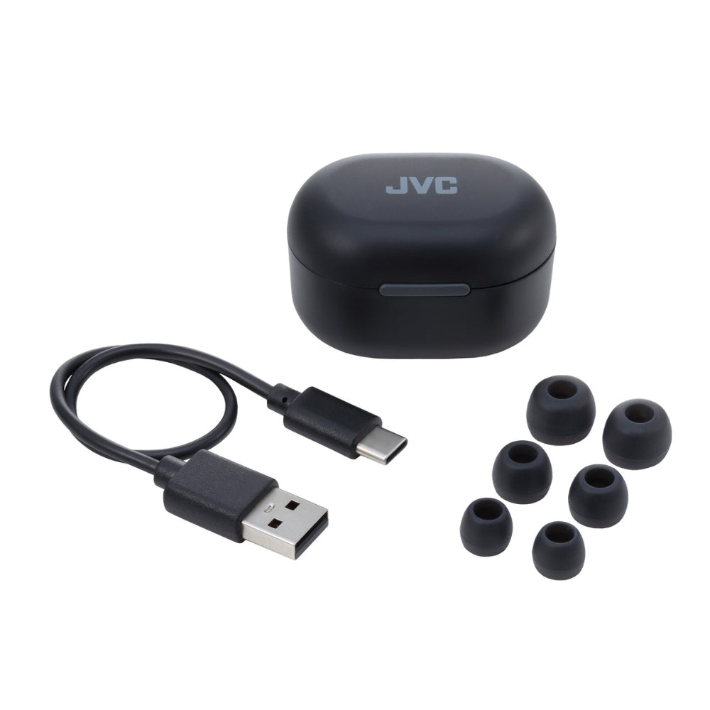 JVC Compact True Wireless with Noise Cancelling | Black