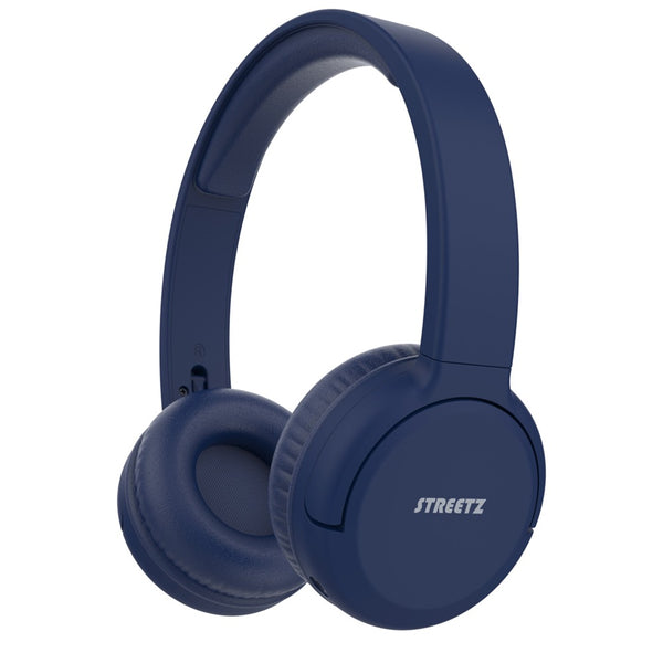 Streetz Bluetooth Headphone | Blue | 20 Hours Playtime