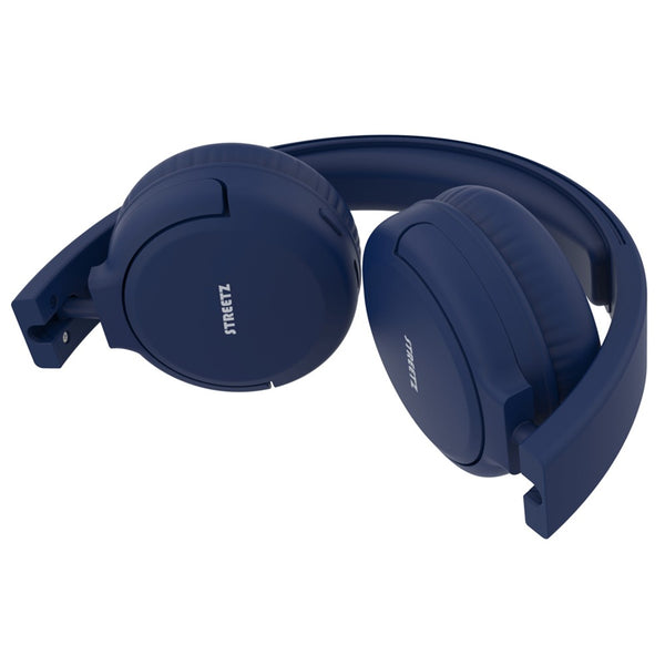 Streetz Bluetooth Headphone | Blue | 20 Hours Playtime