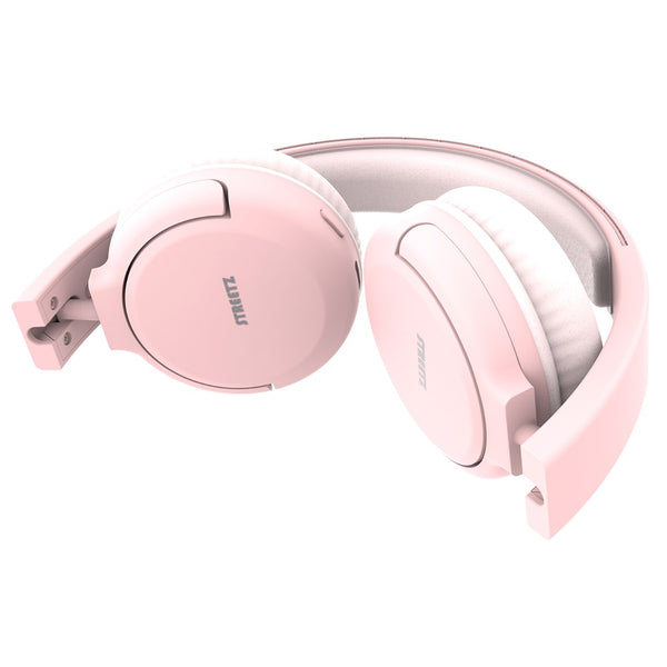 Streetz Bluetooth Headphone | Pink | 20 Hours Playtime