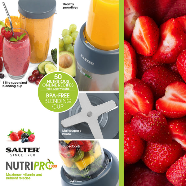 Salter Nutri Pro Blender & Smoother Maker | 1000W