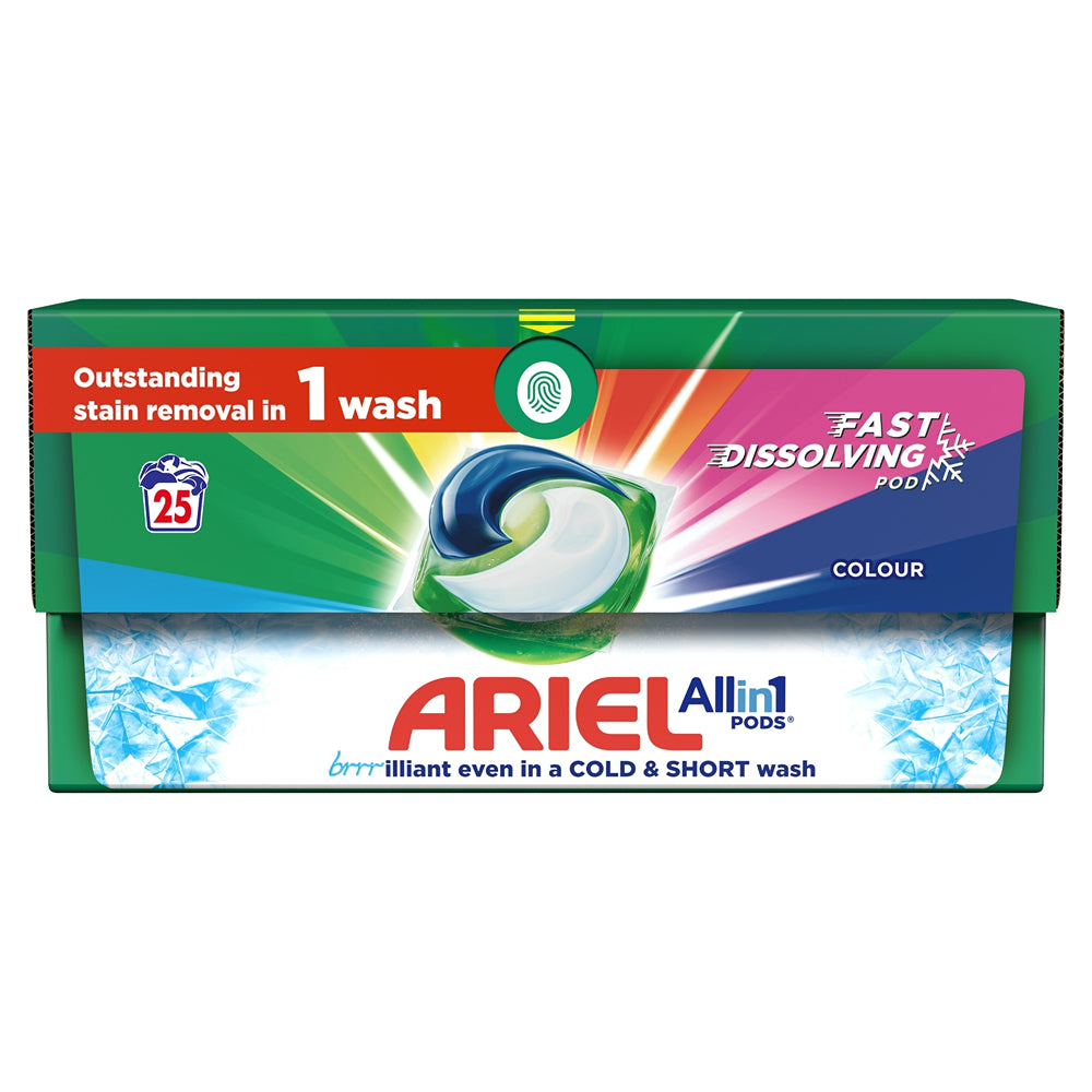 Ariel Colour All-in-1 Laundry Pods | Pack of 25