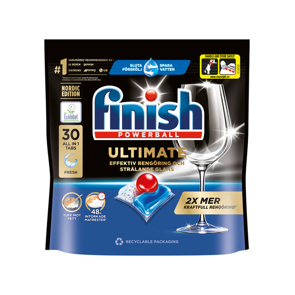 Finish Ultimate Dishwasher Capsules | Pack of 30