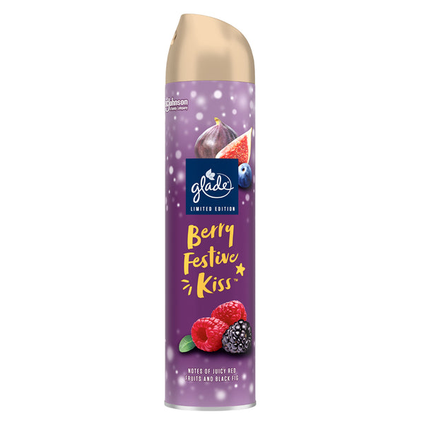 Glade True Scent Aerosol | Winter Berries Fragrance