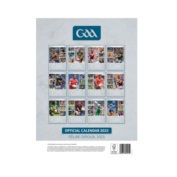 GAA Official 2025 Calendar