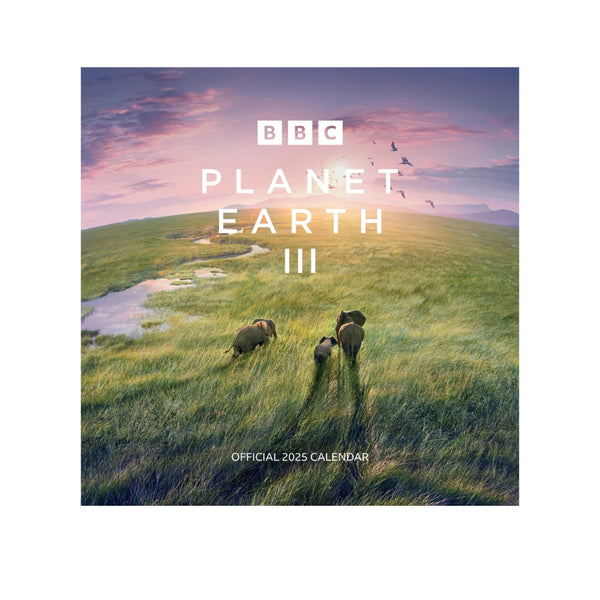 BBC Earth 2025 Square Calendar