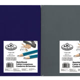 royal  langnickel hardbound sketchbooks  85x11  111gsm  75 sheets  multi-color covers