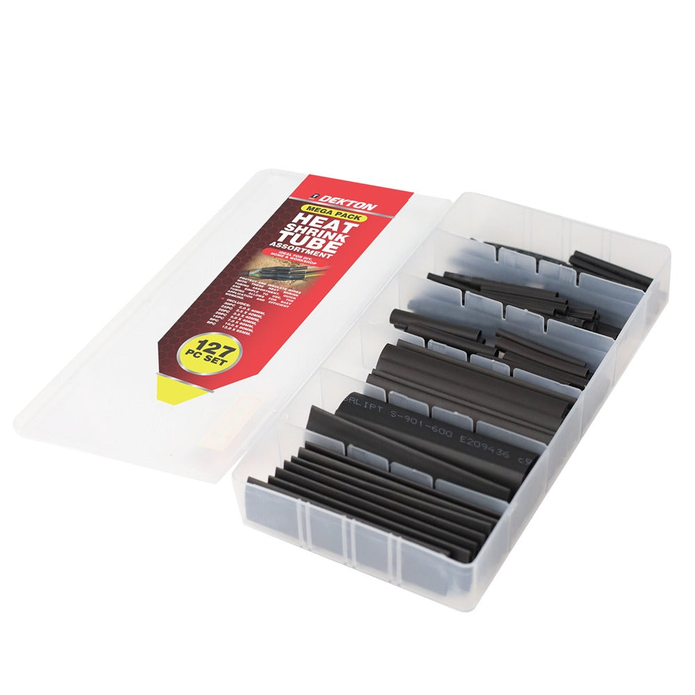 dekton comprehensive heat shrink tube set  127 piece