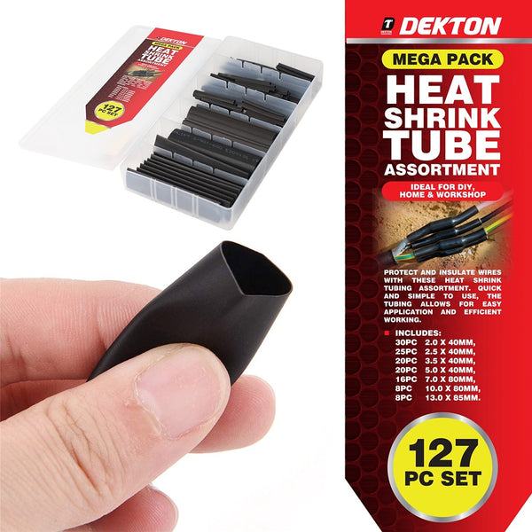 dekton comprehensive heat shrink tube set  127 piece