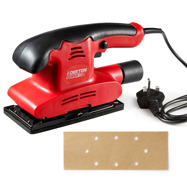 dekton full size sander  ergonomic design  versatile speed settings