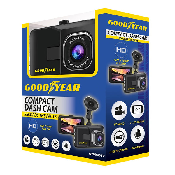 Goodyear T368 Dash Cam | Full HD Wide-Angle Lens