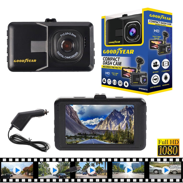 Goodyear T368 Dash Cam | Full HD Wide-Angle Lens