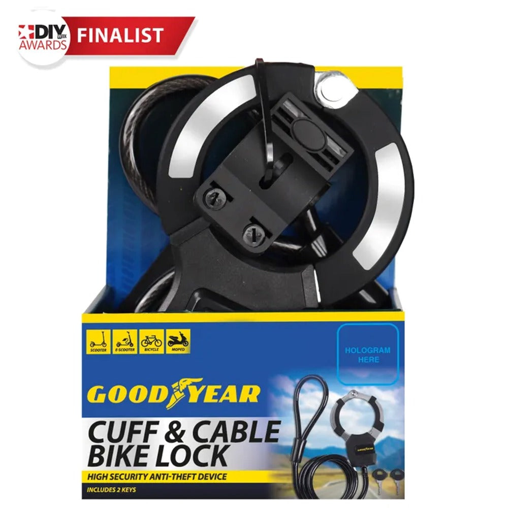 Goodyear Heavy Duty Bike Lock | Robust Security & Sleek Design