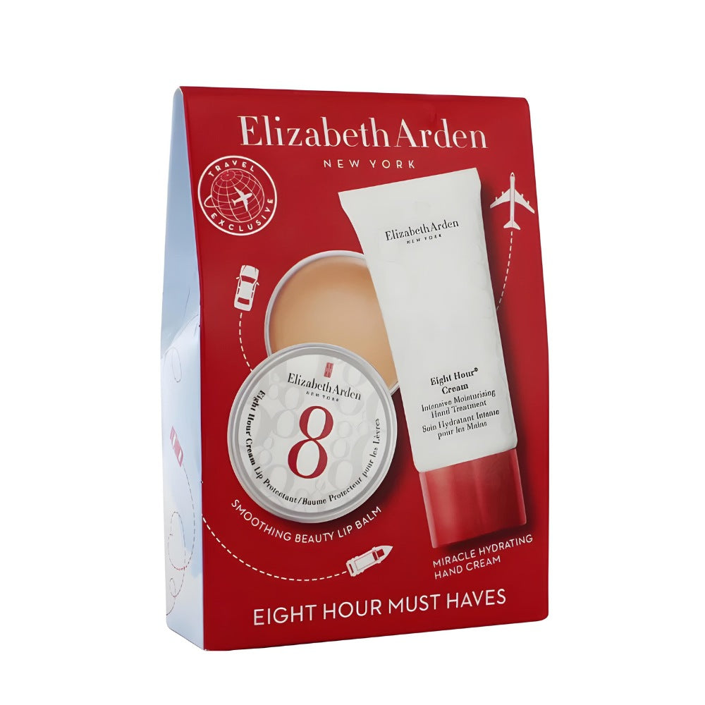 Elizabeth Arden 8 Hour Travel Kit | Lip Balm & Hand Cream