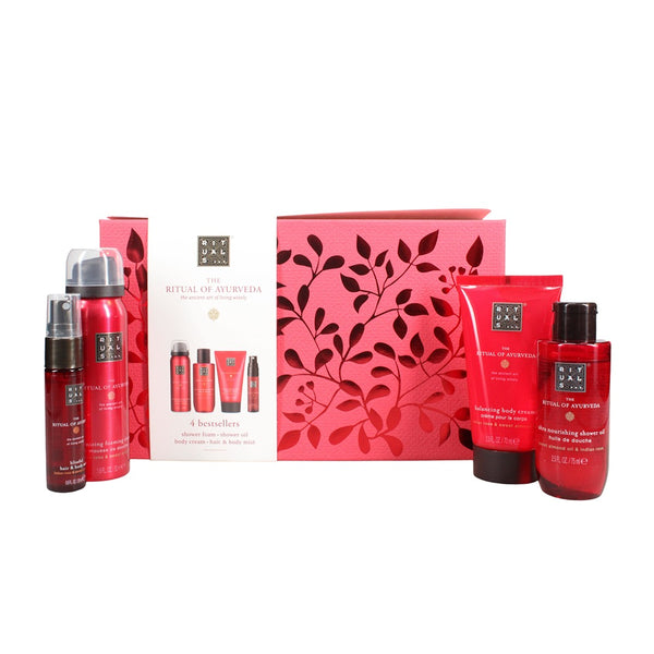 Rituals Ayurveda Skincare Set | 4Pcs Travel-Friendly