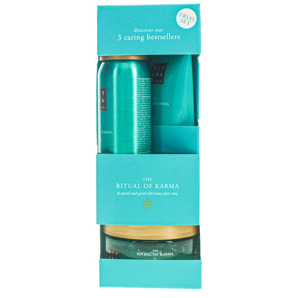 Rituals Karma Trial Set | 3Pc Turquoise Packaging